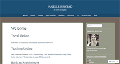 Desktop Screenshot of janellejenstad.com
